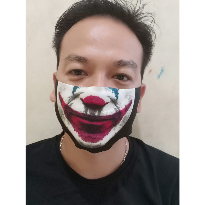 Jual MASKER SCUBA (KARAKTER WAJAH) 3D PRINTING Masker ...