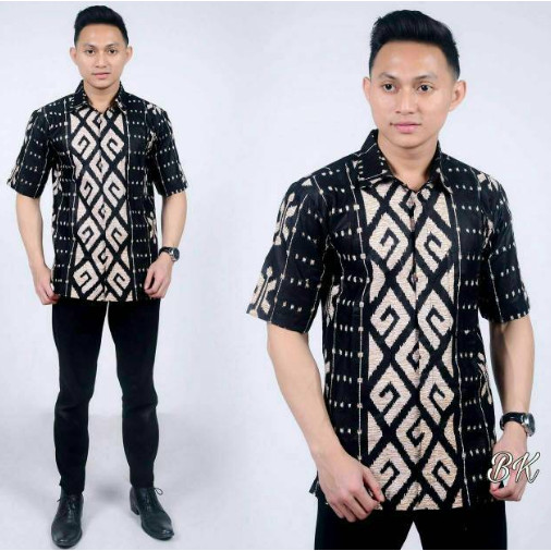 Jual Kemeja Hem Baju Batik Grosir Lengan Pendek Pria ...