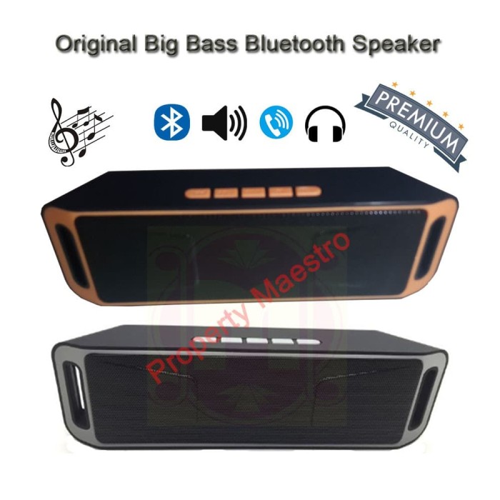 speaker bluetooth big bass