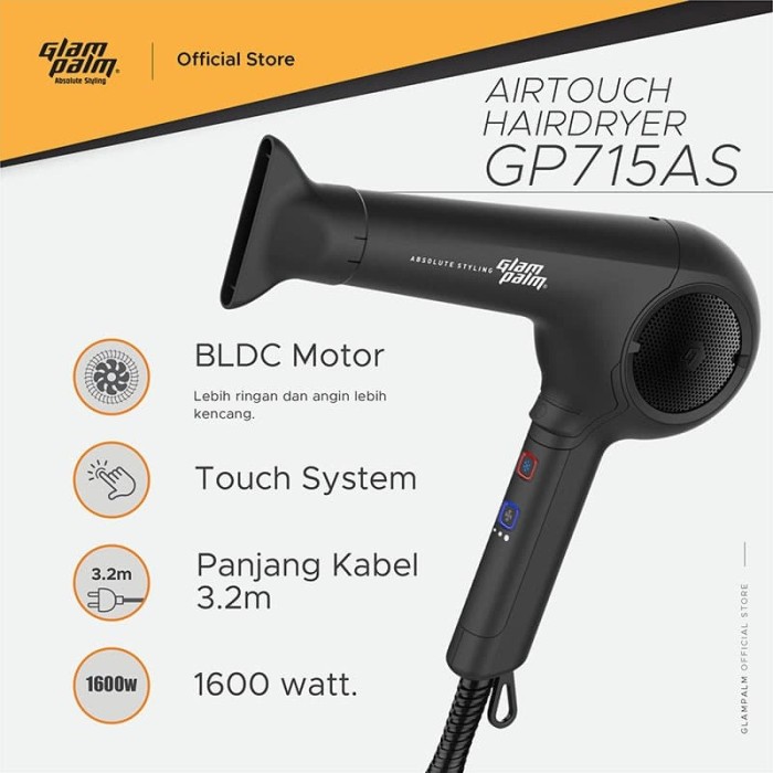 Promo Glampalm  Pengering Rambut  Hair Dryer GP715AS 