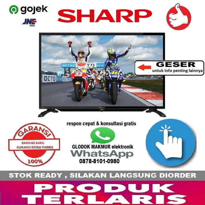 Jual SHARP LED TV 32 Inch - LC-32LE180i free BREKET - Kota