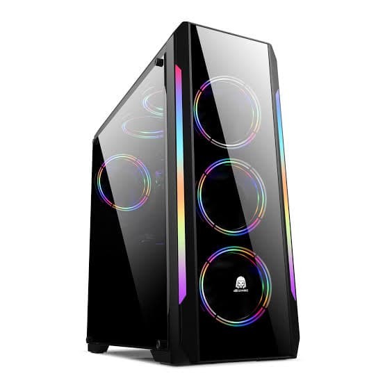 Jual PC GAMING RYZEN 5 3400G /16GB/LED CURVED 24IN) - Kota