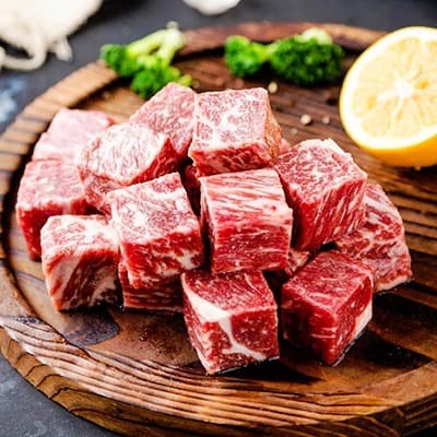 Jual Saikoro Beef Wagyu Meltik Cubes Steak 2cm×2cm pack 250gr - Jakarta