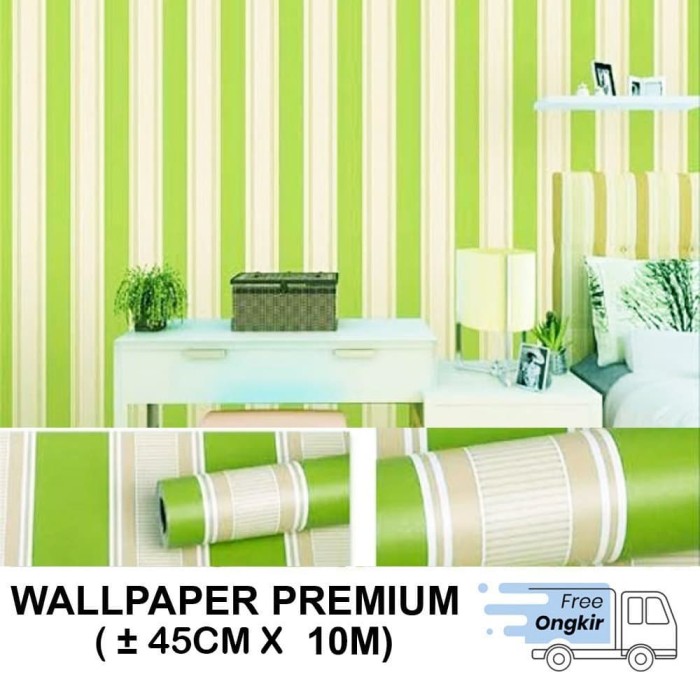 Jual Wallpaper Dinding  Stiker  Bambu Hijau  45cmx10m 