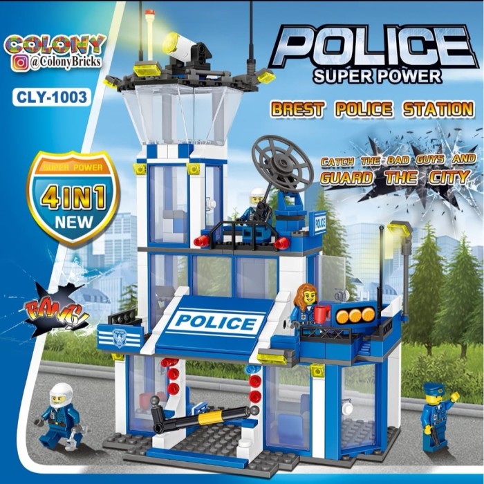 Jual Lego  Colony Police  Station Kota Medan JVStore 