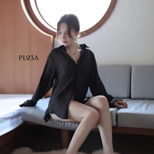 Jual SET BAJU KEMEJA TIDUR SEKSI PREMIUM WANITA SEMI ...