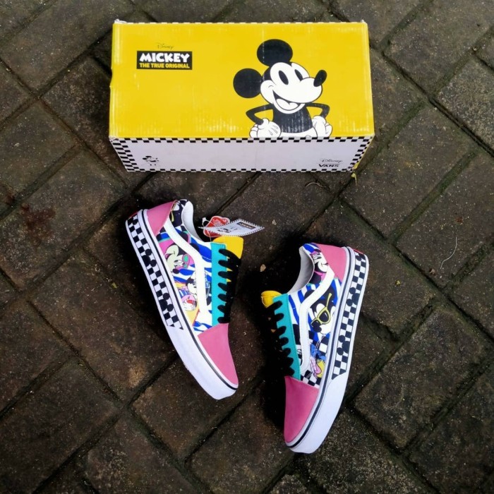 pink disney vans