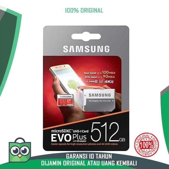 Карта памяти samsung evo plus microsdxc 512gb