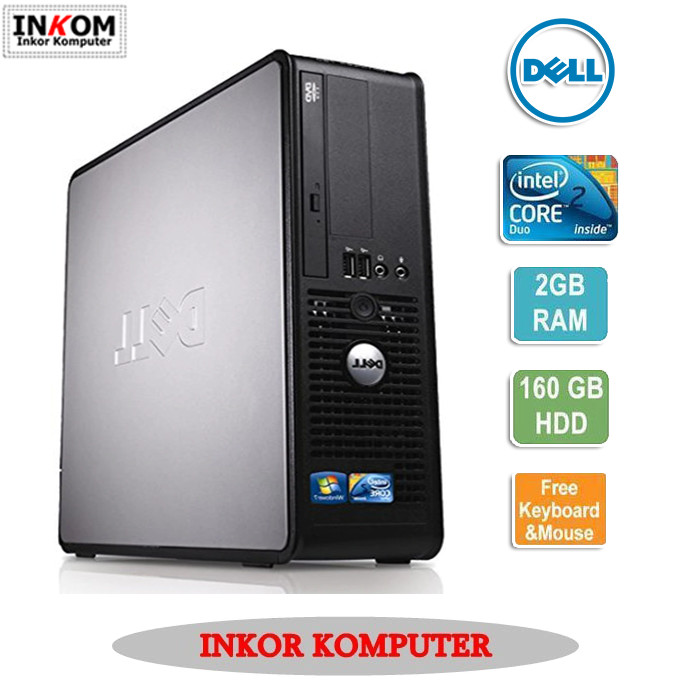 Jual Komputer PC Built Up Dell Optiplex Core 2 Duo Untuk 
