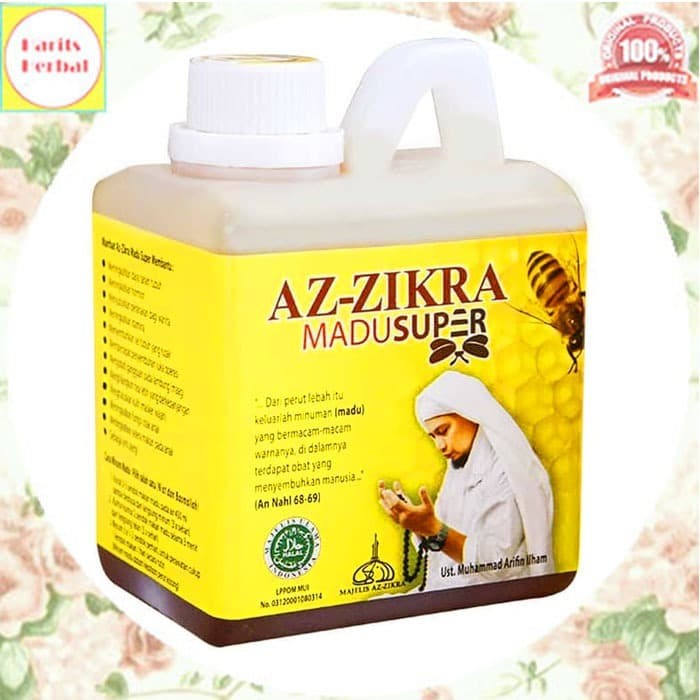 Jual Madu Super Az Zikra Ust. Arifin Ilham Isi Bersih 500 ...