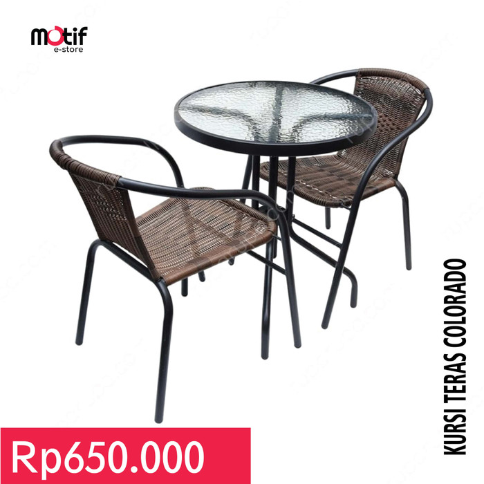 Jual COLORADO TABLE SET INFORMA kursi teras informa Jual COLORADO TABLE SET INFORMA kursi teras informa