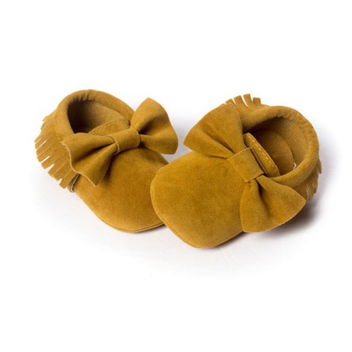 infant girl moccasins