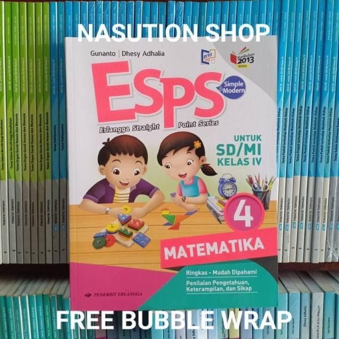 Jual Terbaru Buku Esps Matematika Kelas 4 Sd Mi Erlangga Jakarta Barat Ririnshop88 Tokopedia