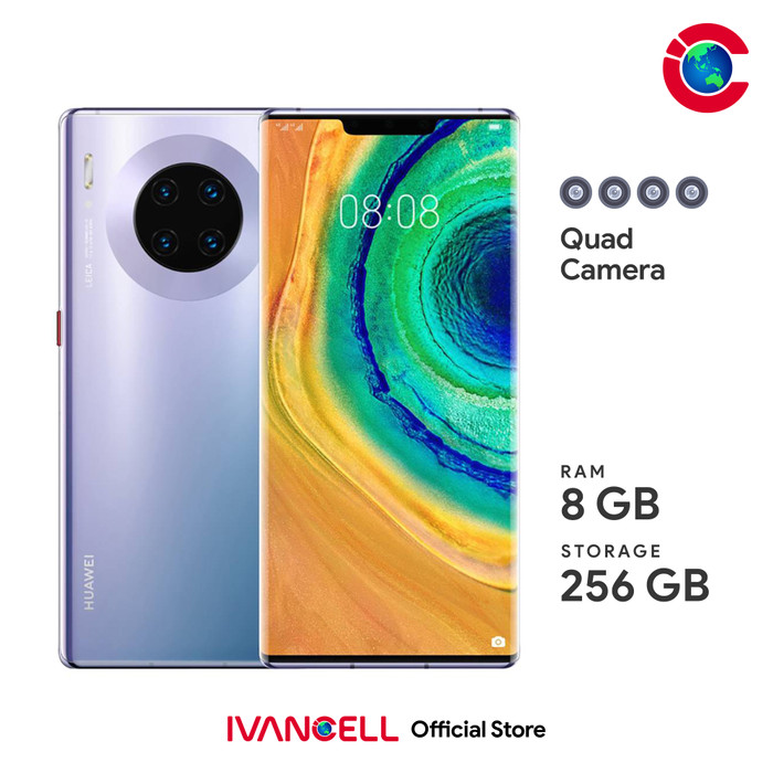 Jual Huawei Mate 30 Pro 8GB / 256GB Garansi Resmi - Silver