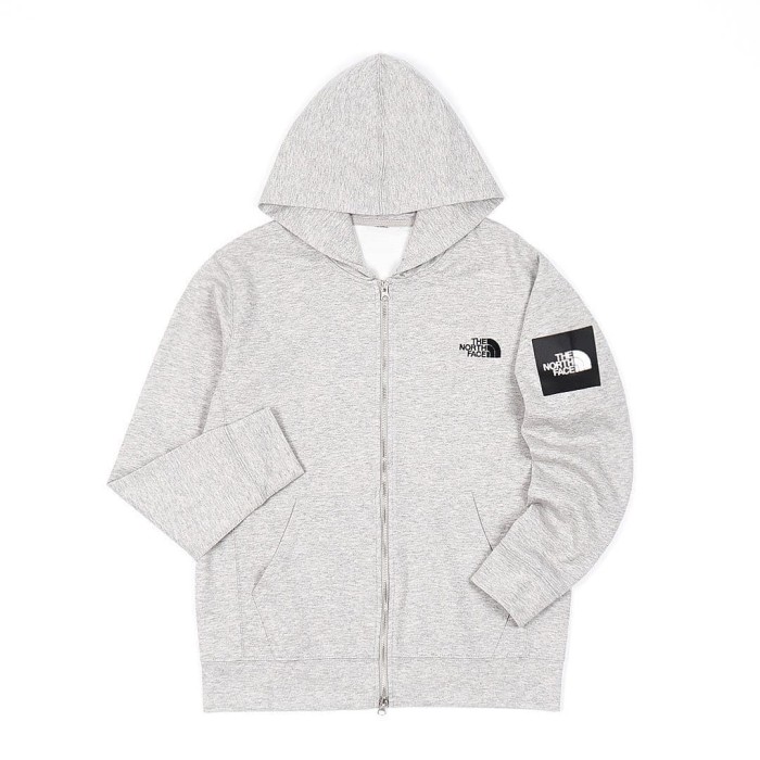 grey hoodie north face