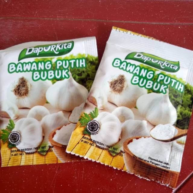 Jual Bumbu Instant Dapur kita Bawang  Putih Bubuk per 