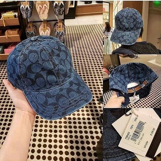 coach signature hat