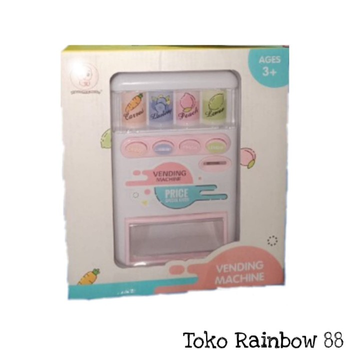 Jual Mainan Anak Vending Machine Pink Color With Music Kota Tangerang Toko Treva Tokopedia