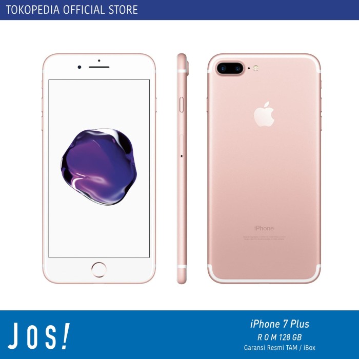 Promo Apple Iphone 7 128gb Garansi Resmi Tam Indonesia Hitam Jakarta Selatan J O S Tokopedia