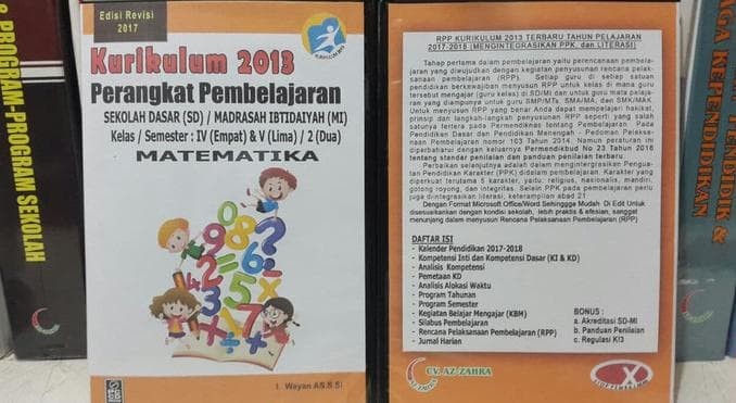Jual Jagonya Lapak Buku Cd Rpp Untuk Sd Mi Per Kelas Kurikulum 2013 Jakarta Utara Paulo24 Tokopedia