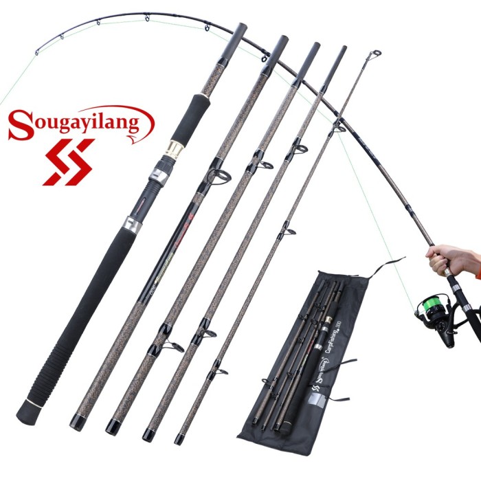 Jual Sougayilang 3m 5 Bagian Carp Spinning Fishing Rod Utralight Bahan Jakarta Utara Barokah 1 Online Tokopedia