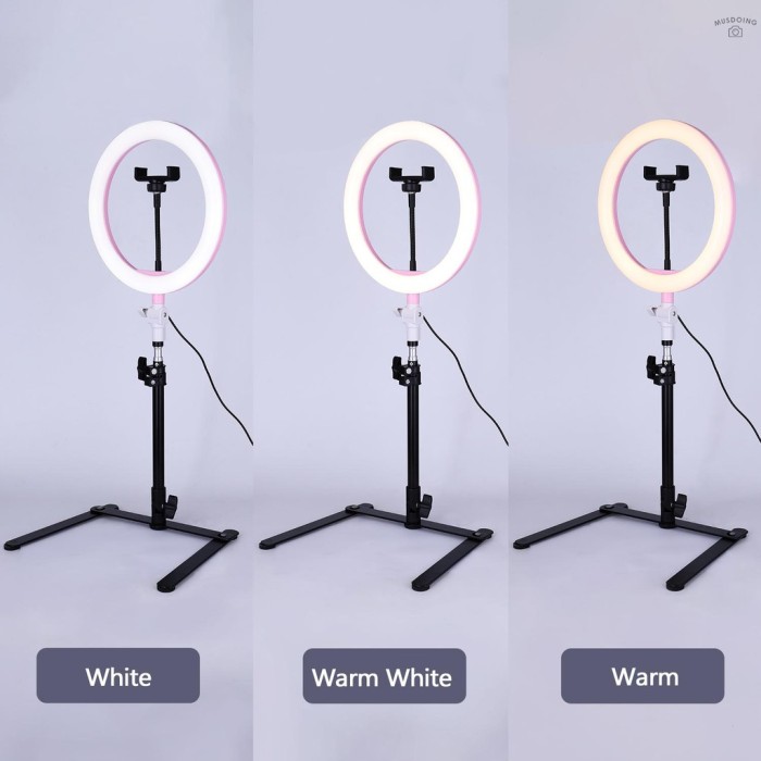 Jual Lampu Led Usb Bentuk Bulat Ukuran 260mm Dengan Tripod Dan Klip Kab Bogor Halycon Shop Tokopedia