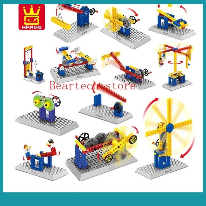 Jual 3in1 Mechanical Engineering Toys Compatible Lego Moc Jakarta Barat Wella Store Tokopedia