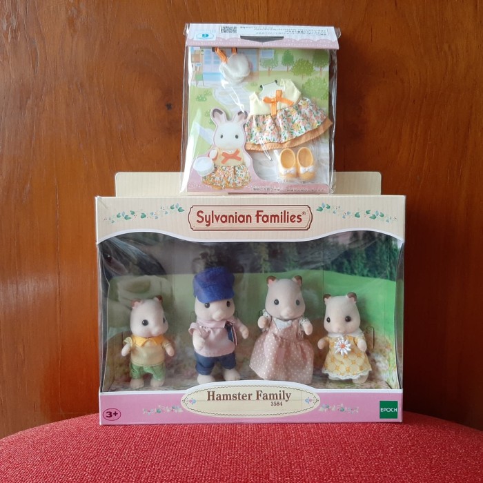 sylvanian families hamster family