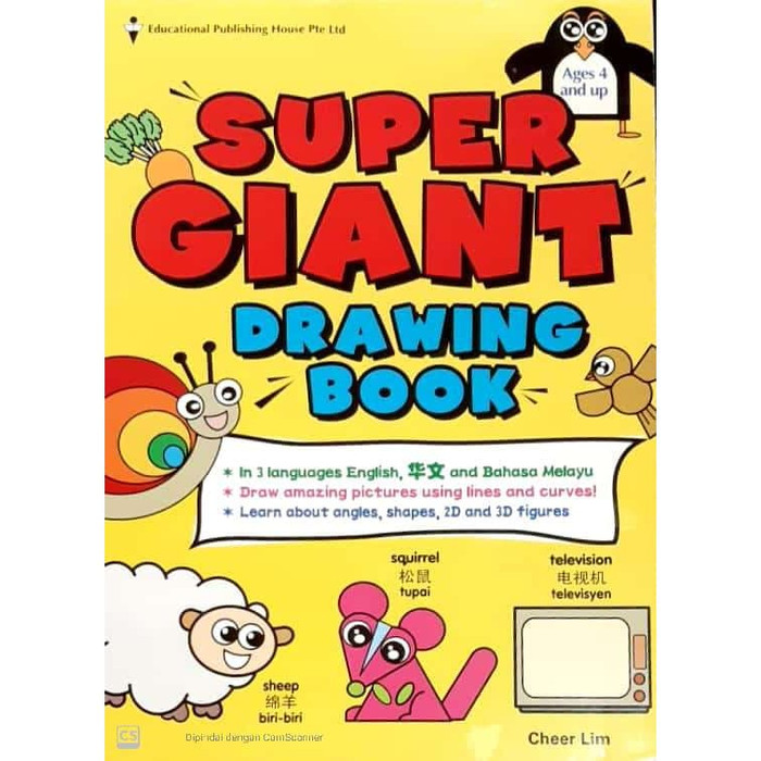 Jual Super Giant Drawing Book Jakarta Utara Popular Books Indonesia Tokopedia