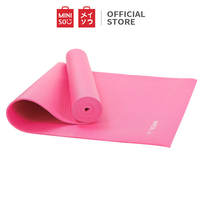 Promo MINISO Matras Yoga Mat Yoga Anti Slip Karet Berkualitas Lembut