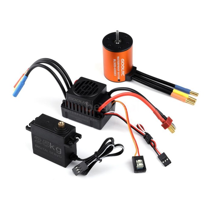 540 brushless motor combo