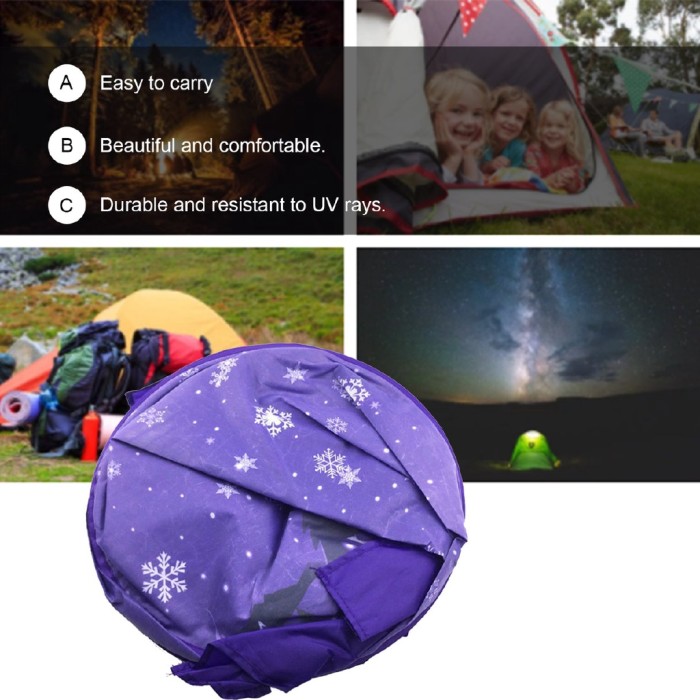 pop up tent and tunnel set