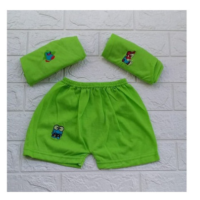 Jual Celana  PENDEK  Bayi  WARNA Motif  Kartun Kota Surabaya 