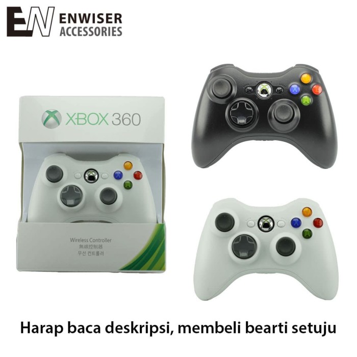 Jual Stik Gamepad XBOX 360 Wireless Joy Stick Game Console ...