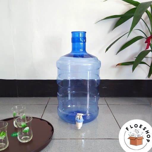 Jual Galon  Air  Tambah Kran Keran 5 Liter  Kecil  Kota 