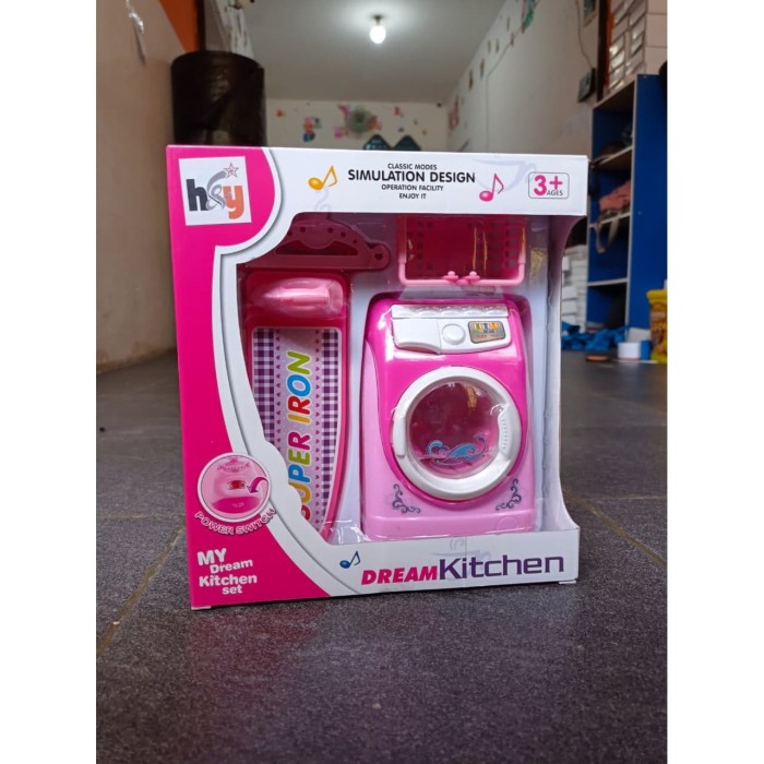 Jual Mainan mesin cuci  anak my dream kitchen set Kota 