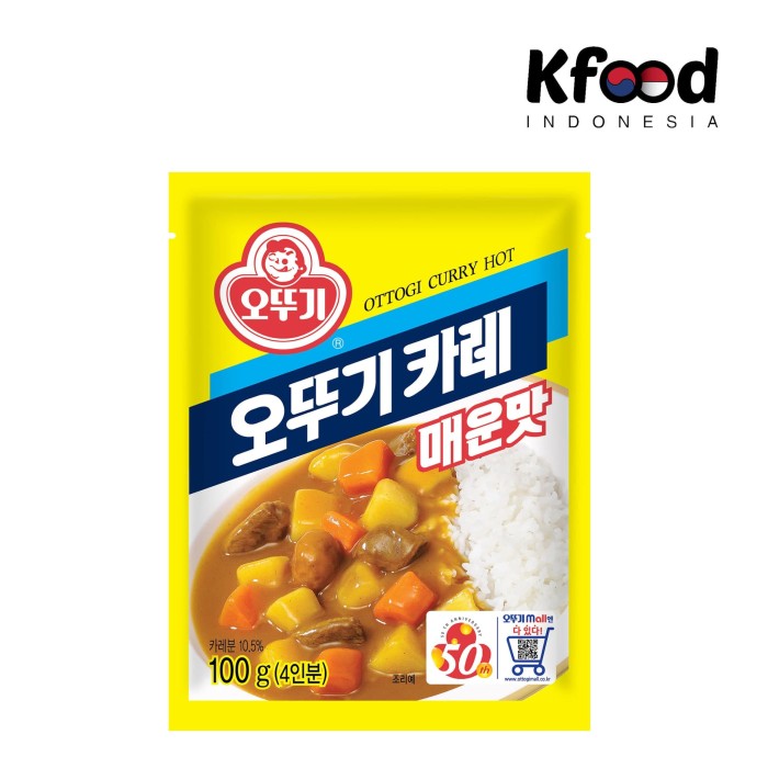 Jual Ottogi Curry Powder Hot Jakarta Utara KfoodInd Tokopedia