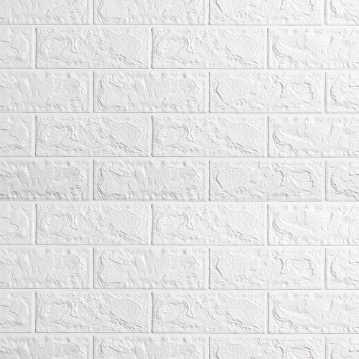 Jual Wallpaper 3D Brickfoam Bata Putih/Wallpaper 3D Model