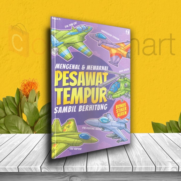 Jual BUKU  ANAK  TK DAN PAUD  MENGENAL MEWARNAI  PESAWAT 