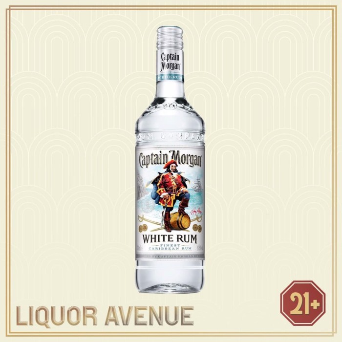 Jual Captain Morgan White Rum 750 ML - Jakarta Utara - Liquor_Avenue