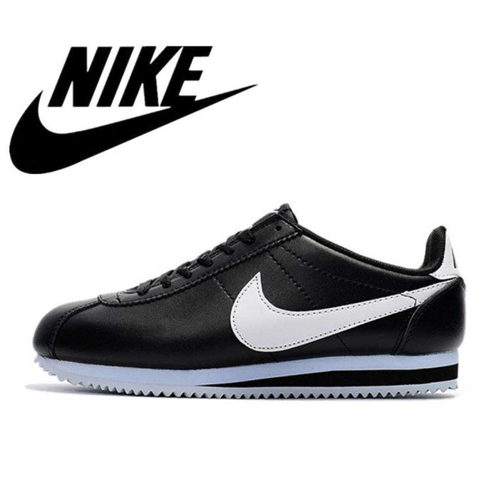 nike cortez hitam