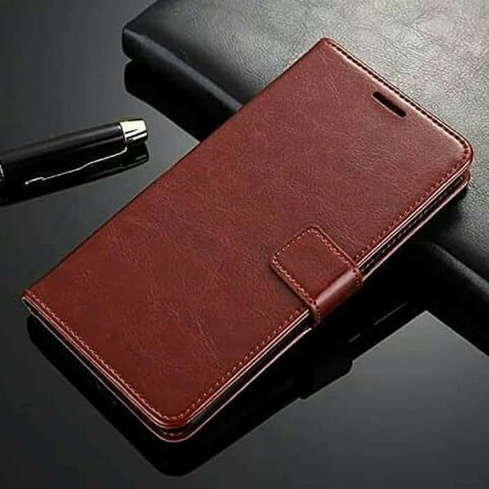 Jual Flip Case Wallet Leather Oppo A3S Casing  Hp  Oppo A3S 