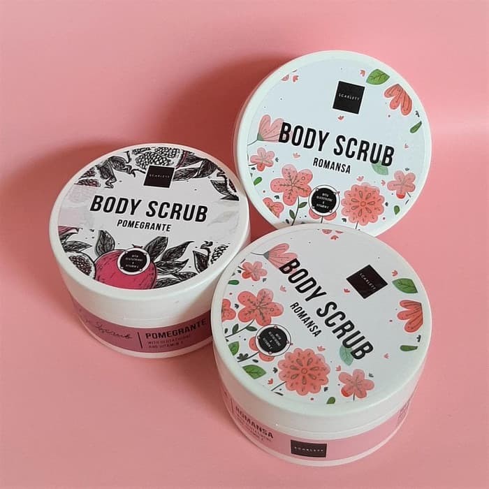 Jual SCARLETT WHITENING BODY SCRUB by Felicya Angelista Original
