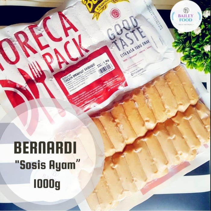 Jual sosis ayam horeca/bernardi sosis ayam 1kg/sosis ...