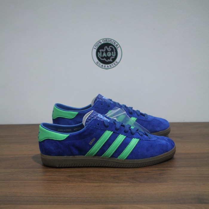 Jual SEPATU ADIDAS BERN BIRU/HIJAU CITY 