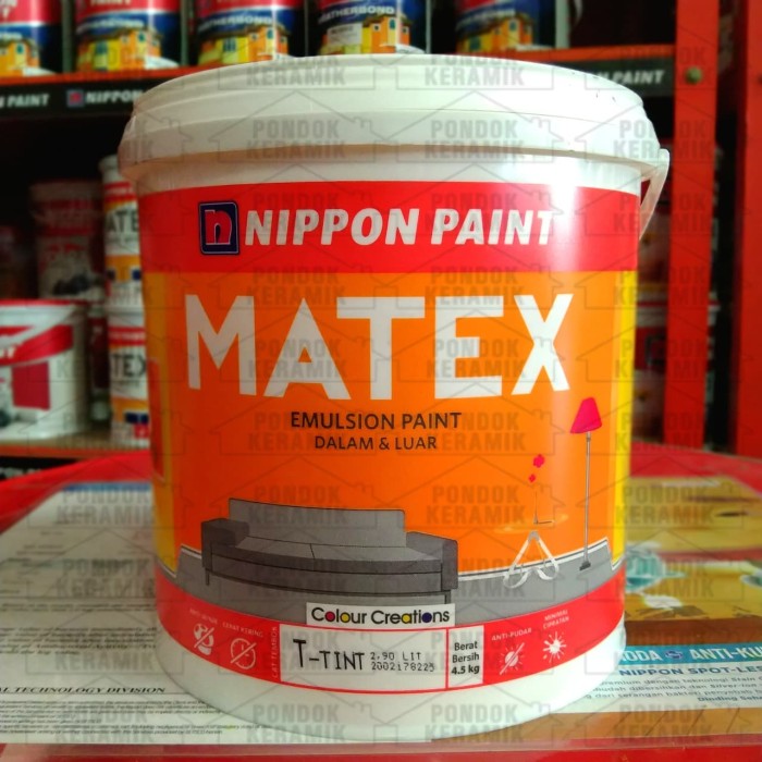 Jual Nippon Paint Matex MX 3033 Shy Sky 5  Kg  Kota 