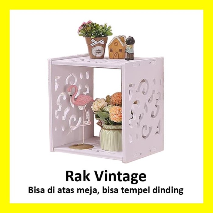 Jual Rak DInding  Minimalis  Rak Gantung Serbaguna Kubik 1 