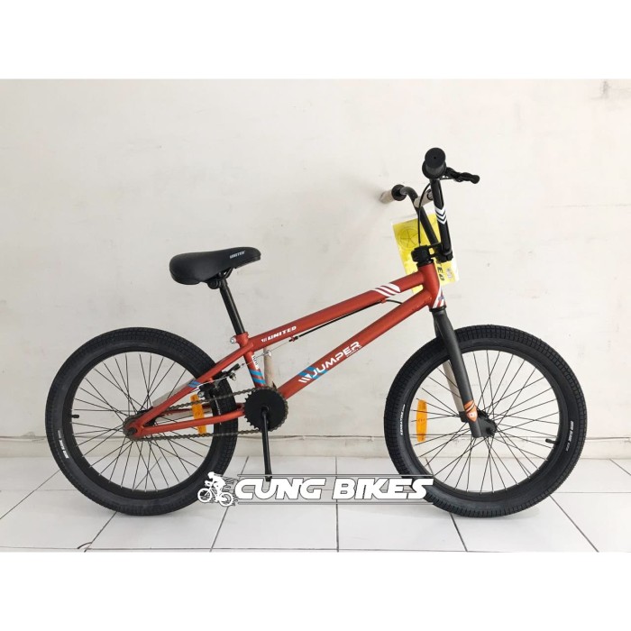 Jual Sepeda  BMX  20 United Jumper Park Rotor  Orange Kab 