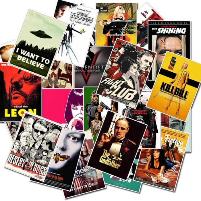 Jual Sticker Kill Bill Quentin Tarantino Movie Classic Film Poster Skater Jakarta Selatan Art Stuffs Tokopedia
