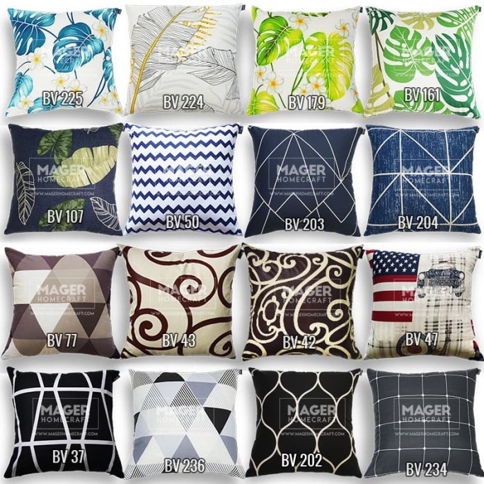 Jual Sarung  Bantal  Sofa Kursi  All Size 30 40 45 50 